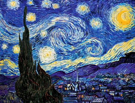 Images Painting on Starry Night By Vincent Van Gogh    John Briner     My Art Picks
